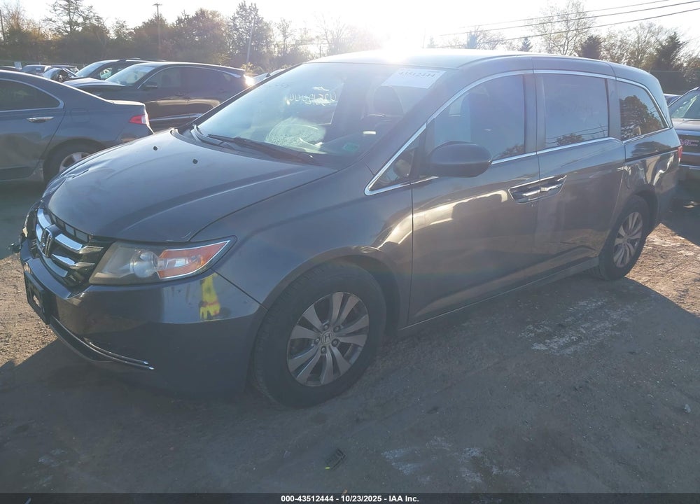 2016 HONDA ODYSSEY SE VIN: 5FNRL5H39GB118778
