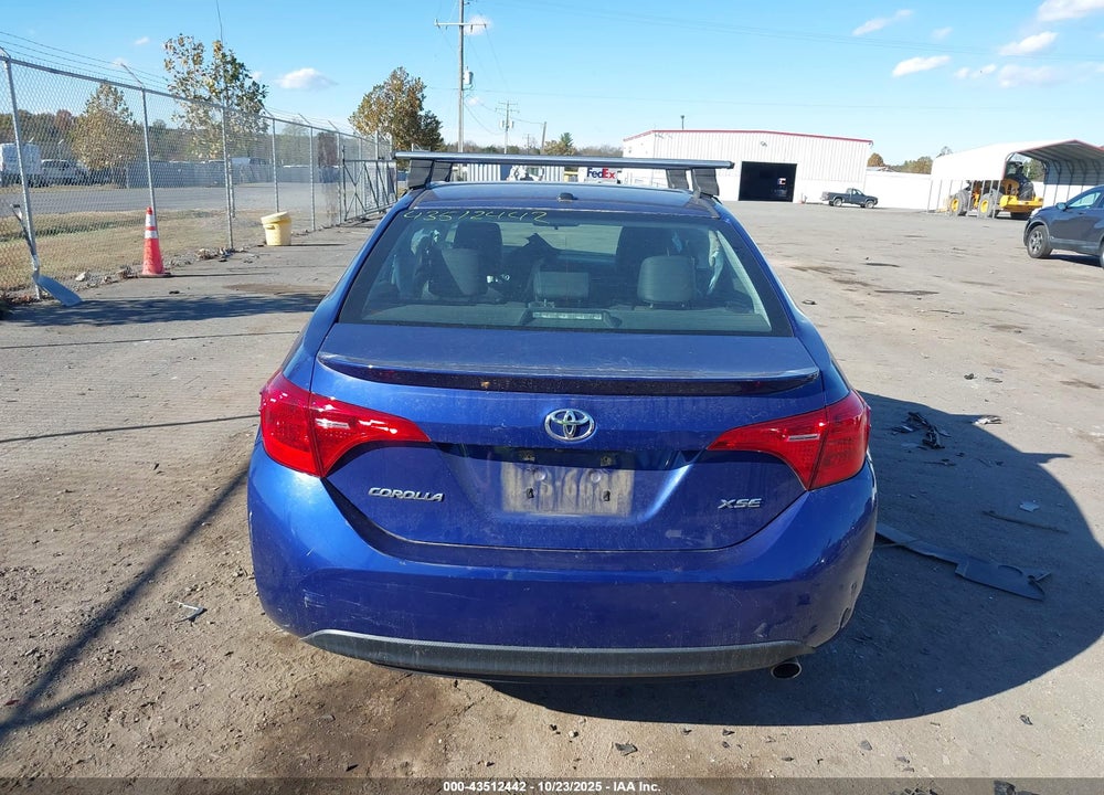 2018 TOYOTA COROLLA XSE VIN: 2T1BURHE9JC110022