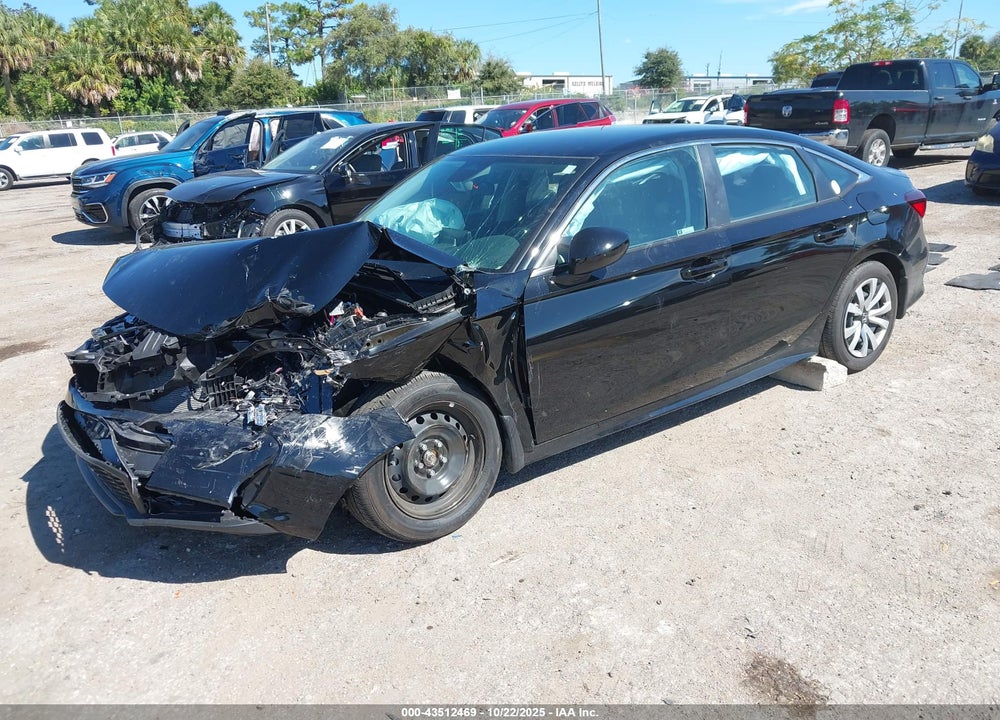 2025 HONDA CIVIC LX VIN: 2HGFE2F20SH593892