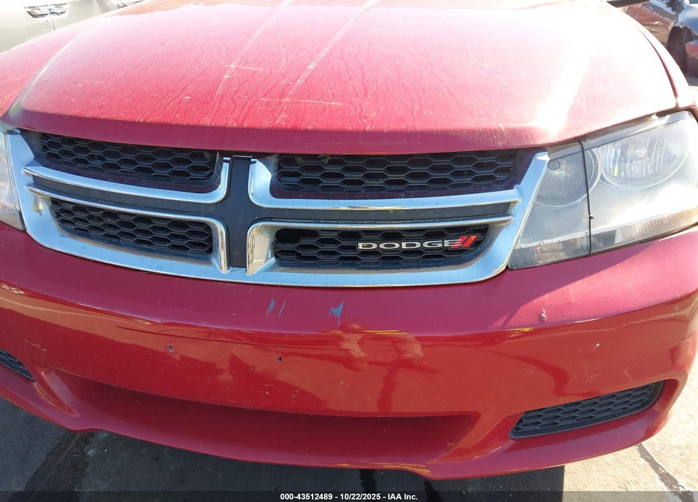 2014 DODGE AVENGER SE VIN: 1C3CDZAG1EN224488