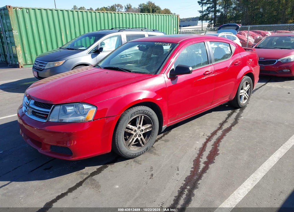 2014 DODGE AVENGER SE VIN: 1C3CDZAG1EN224488