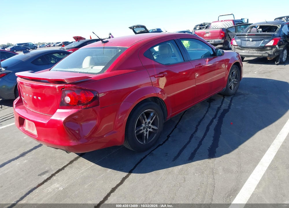 2014 DODGE AVENGER SE VIN: 1C3CDZAG1EN224488