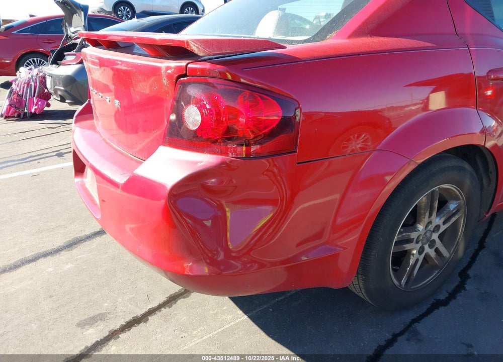 2014 DODGE AVENGER SE VIN: 1C3CDZAG1EN224488
