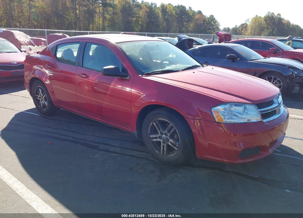 2014 DODGE AVENGER SE VIN: 1C3CDZAG1EN224488