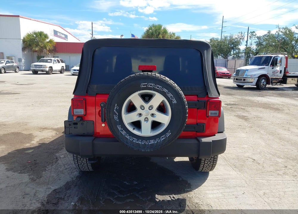 2015 JEEP WRANGLER / VIN: 1C4AJWAGXFL594779