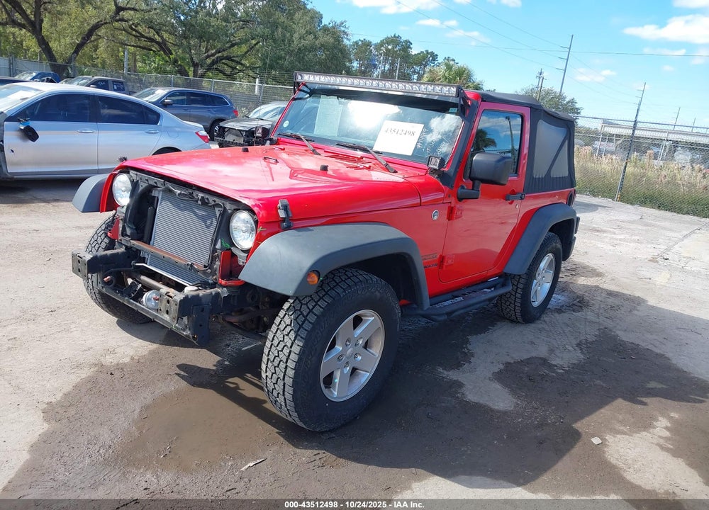 2015 JEEP WRANGLER / VIN: 1C4AJWAGXFL594779