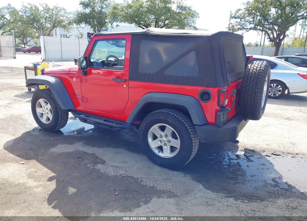 2015 JEEP WRANGLER / VIN: 1C4AJWAGXFL594779
