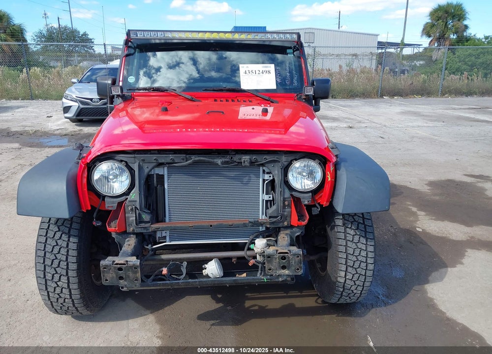 2015 JEEP WRANGLER / VIN: 1C4AJWAGXFL594779