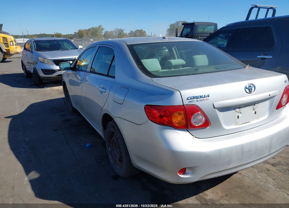 2009 TOYOTA COROLLA VIN: JTDBL40E499039492