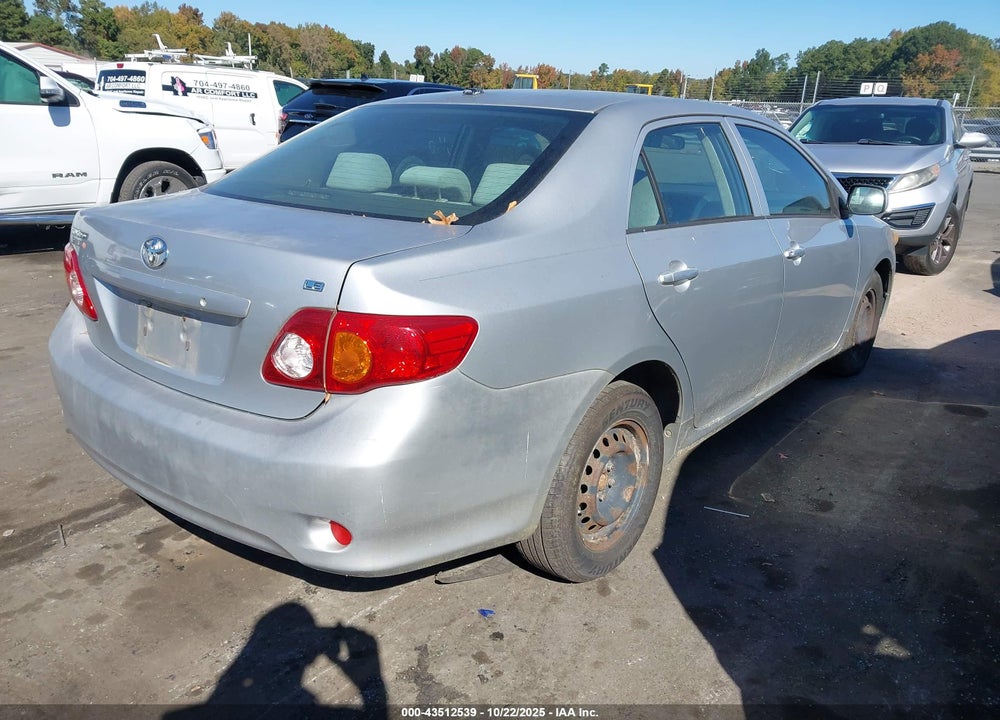 2009 TOYOTA COROLLA VIN: JTDBL40E499039492