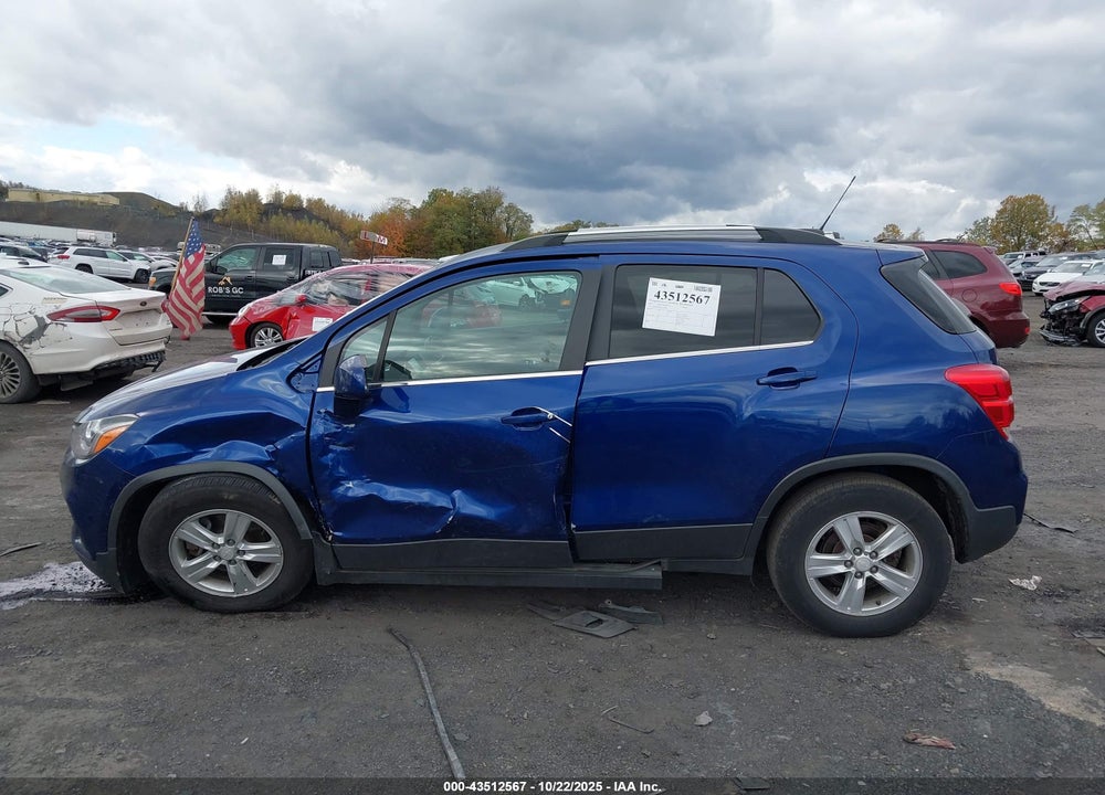 2017 CHEVROLET TRAX VIN: 3GNCJPSB3HL166066