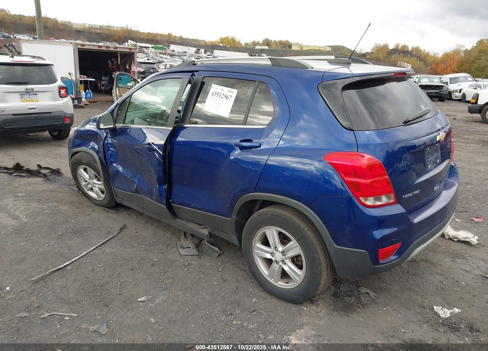 2017 CHEVROLET TRAX VIN: 3GNCJPSB3HL166066