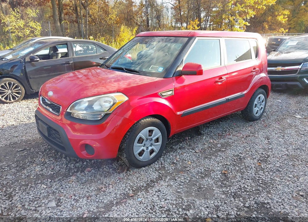 2013 KIA SOUL VIN: KNDJT2A51D7606938