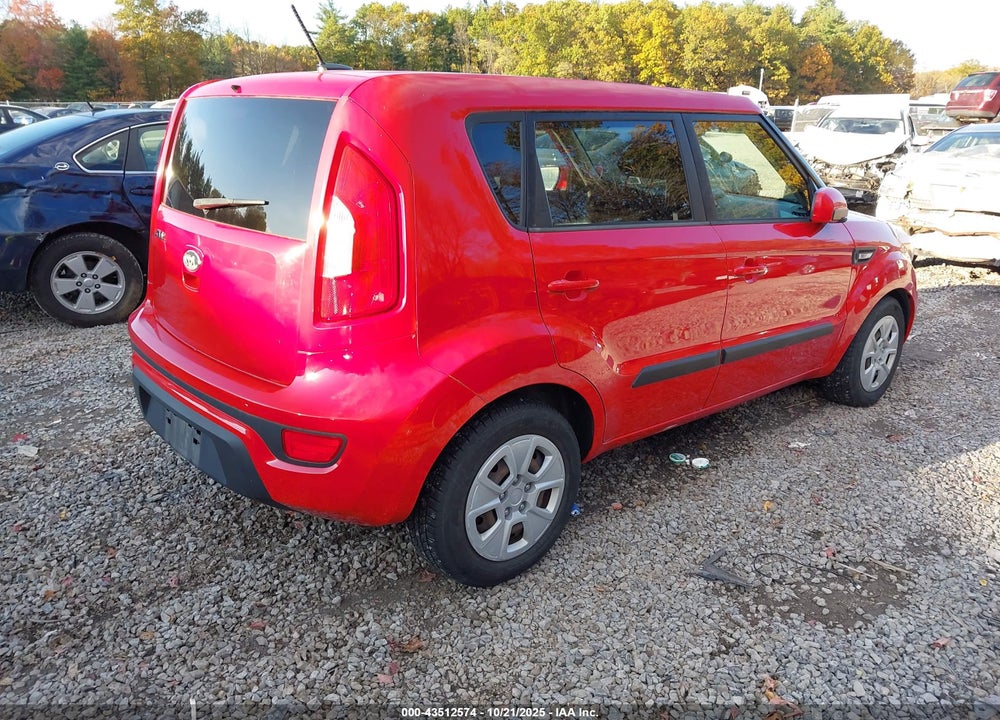 2013 KIA SOUL VIN: KNDJT2A51D7606938