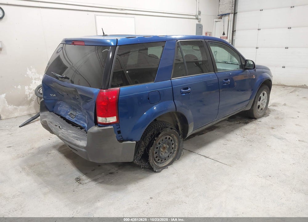 2005 SATURN VUE 4 CYL VIN: 5GZCZ33D85S868227
