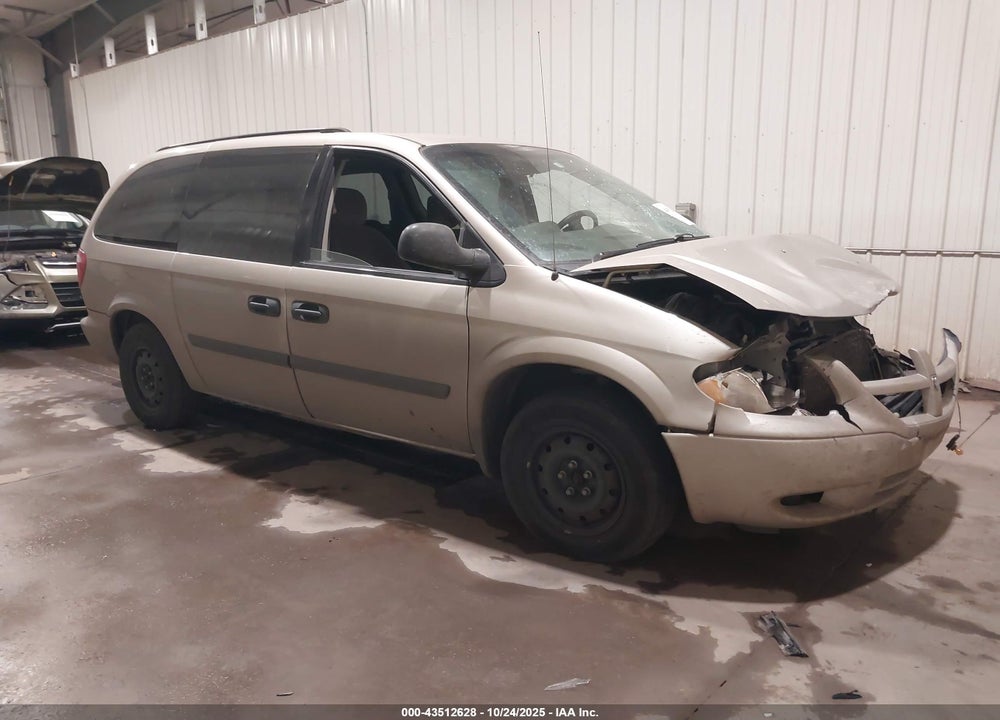2006 DODGE GRAND CARAVAN SE VIN: 1D4GP24R66B636100