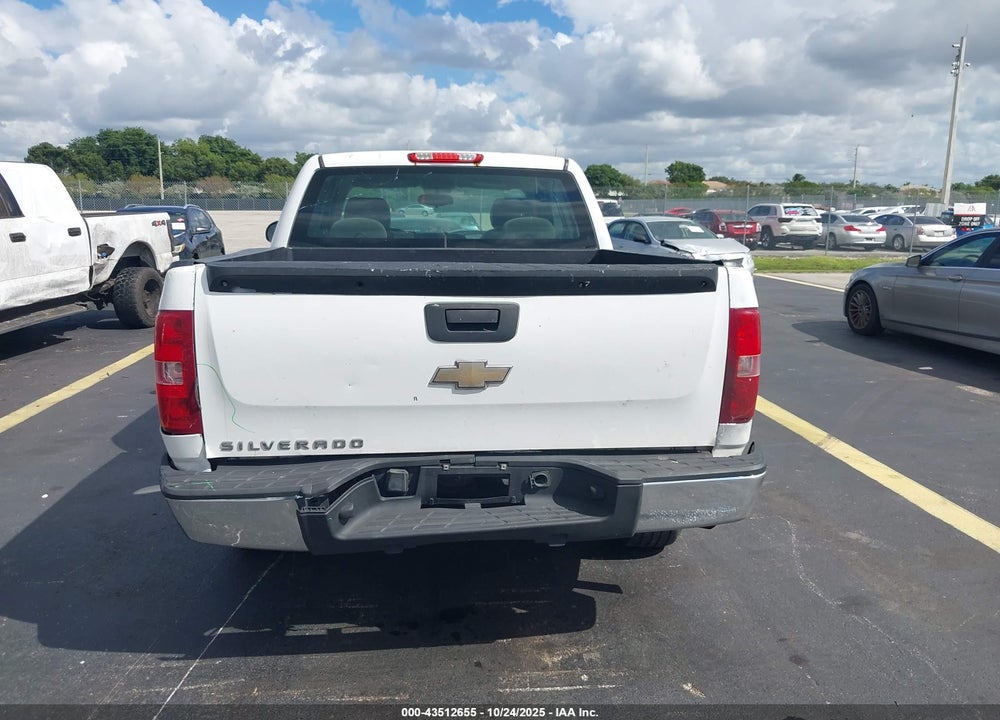 2008 CHEVROLET SILVERADO 1500 WORK TRUCK VIN: 1GCEC19X58Z277902