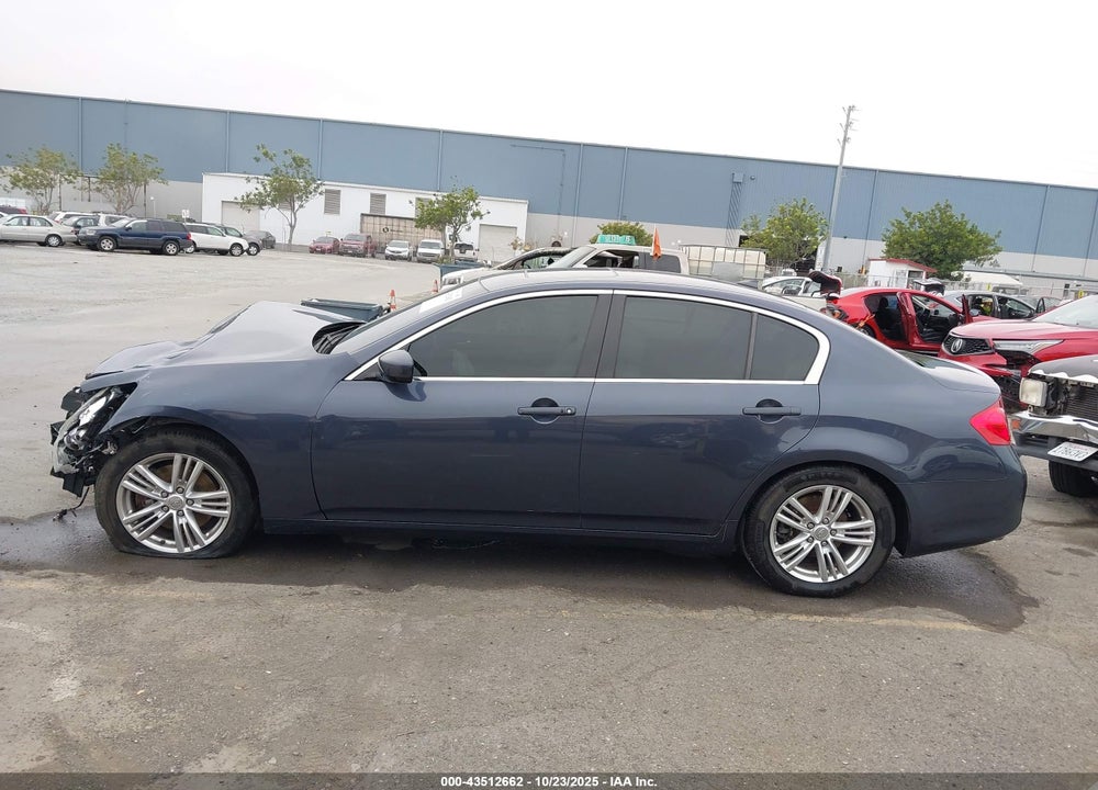 2011 INFINITI G37 VIN: JN1CV6AP9BM507961