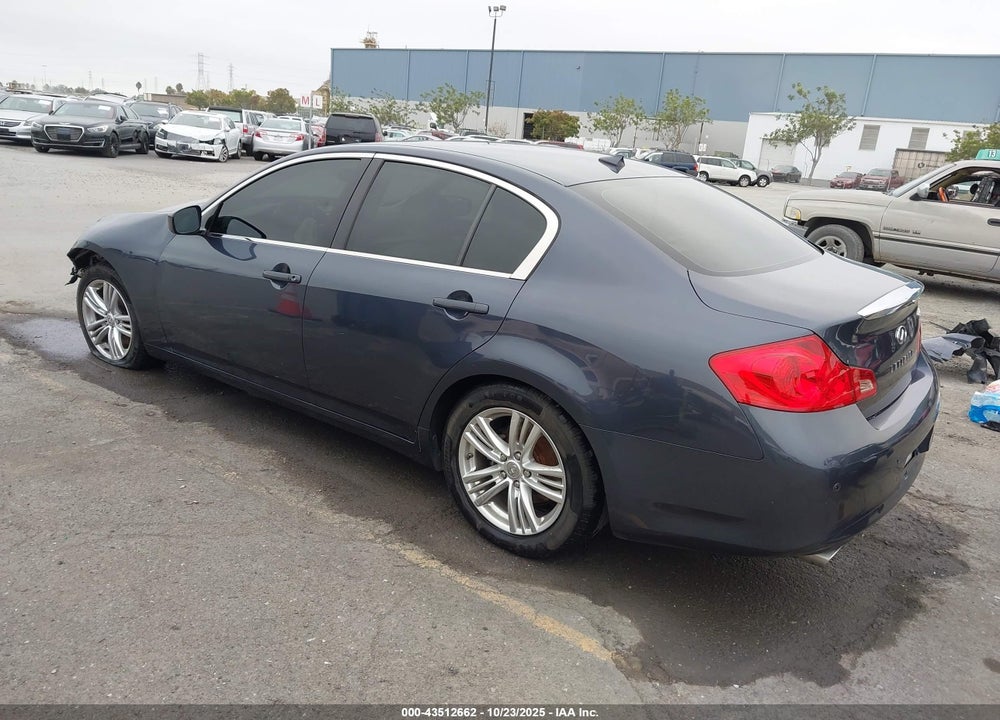 2011 INFINITI G37 VIN: JN1CV6AP9BM507961