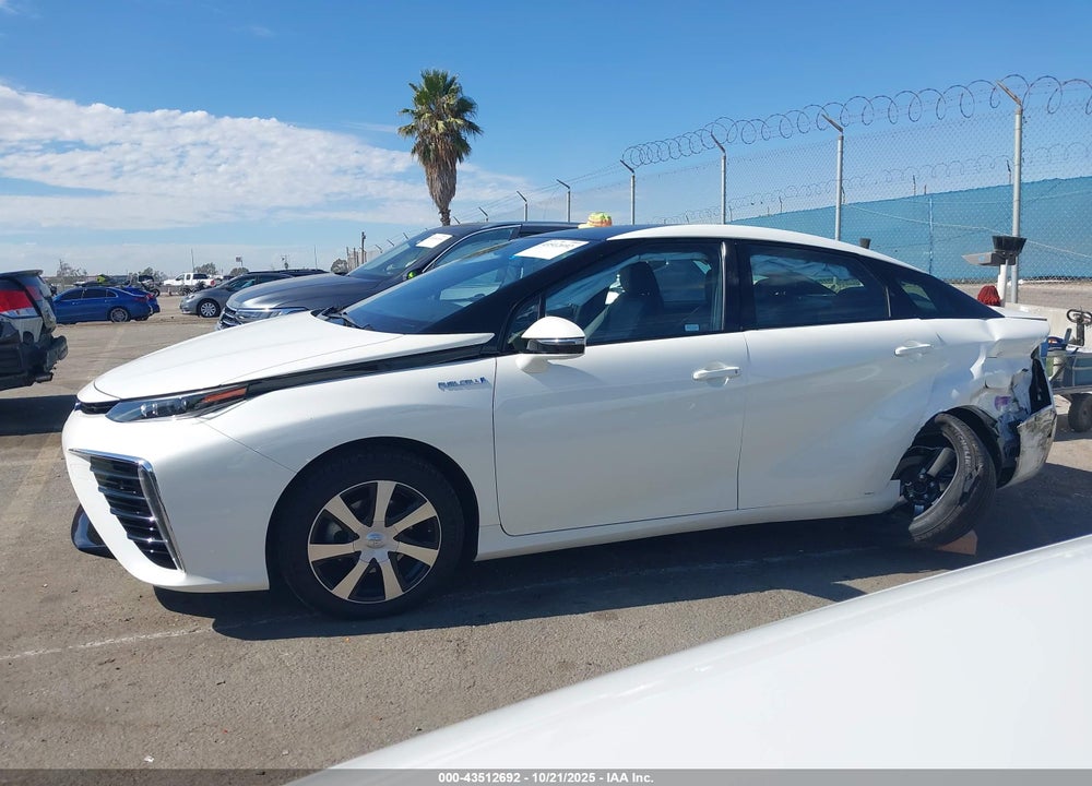 2018 TOYOTA MIRAI VIN: JTDBVRBD9JA005255