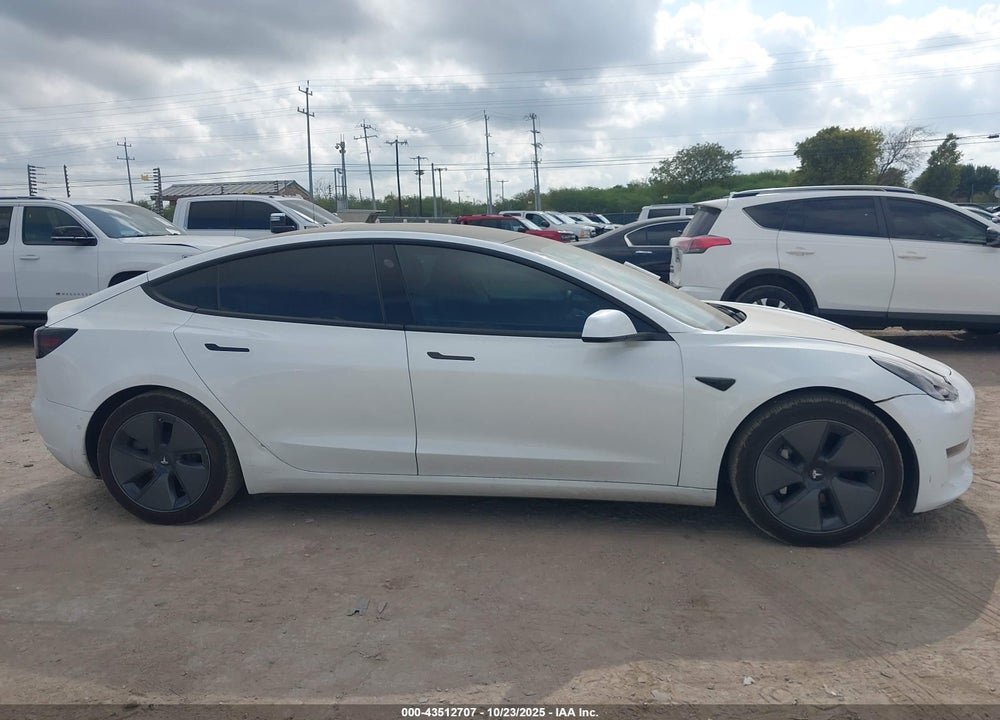 2021 TESLA MODEL 3 STANDARD RANGE PLUS REAR-WHEEL DRIVE VIN: 5YJ3E1EA9MF919945
