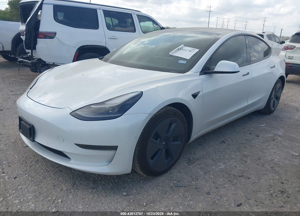 2021 TESLA MODEL 3 STANDARD RANGE PLUS REAR-WHEEL DRIVE VIN: 5YJ3E1EA9MF919945