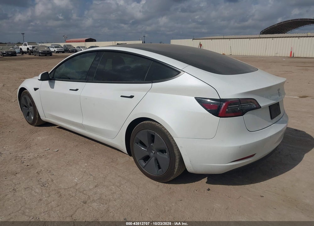 2021 TESLA MODEL 3 STANDARD RANGE PLUS REAR-WHEEL DRIVE VIN: 5YJ3E1EA9MF919945