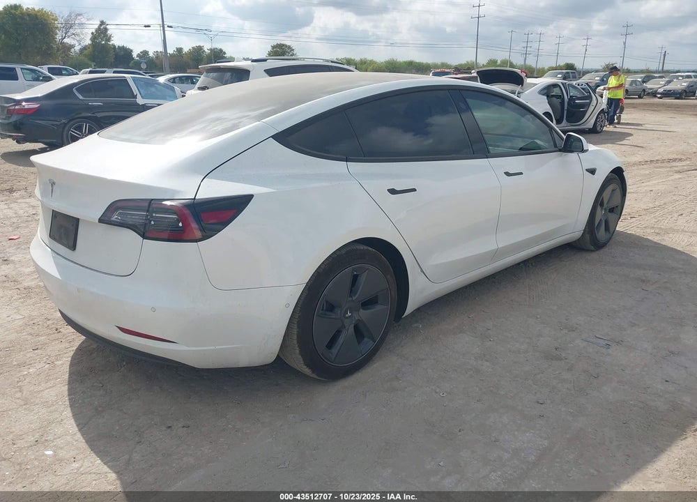 2021 TESLA MODEL 3 STANDARD RANGE PLUS REAR-WHEEL DRIVE VIN: 5YJ3E1EA9MF919945