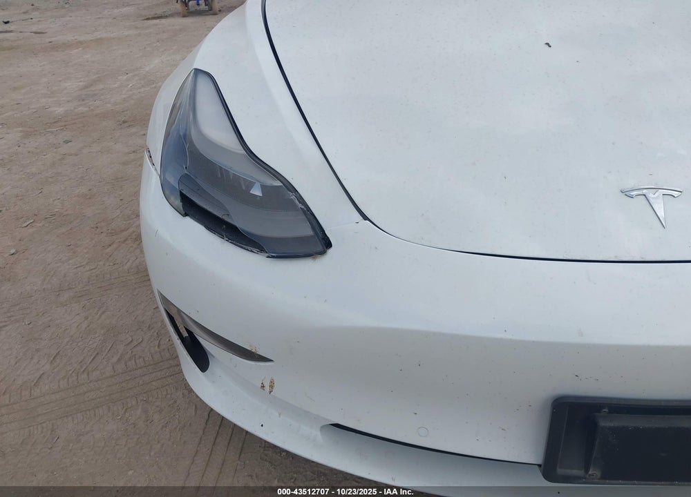 2021 TESLA MODEL 3 STANDARD RANGE PLUS REAR-WHEEL DRIVE VIN: 5YJ3E1EA9MF919945