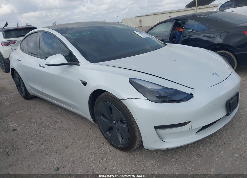 2021 TESLA MODEL 3 STANDARD RANGE PLUS REAR-WHEEL DRIVE VIN: 5YJ3E1EA9MF919945