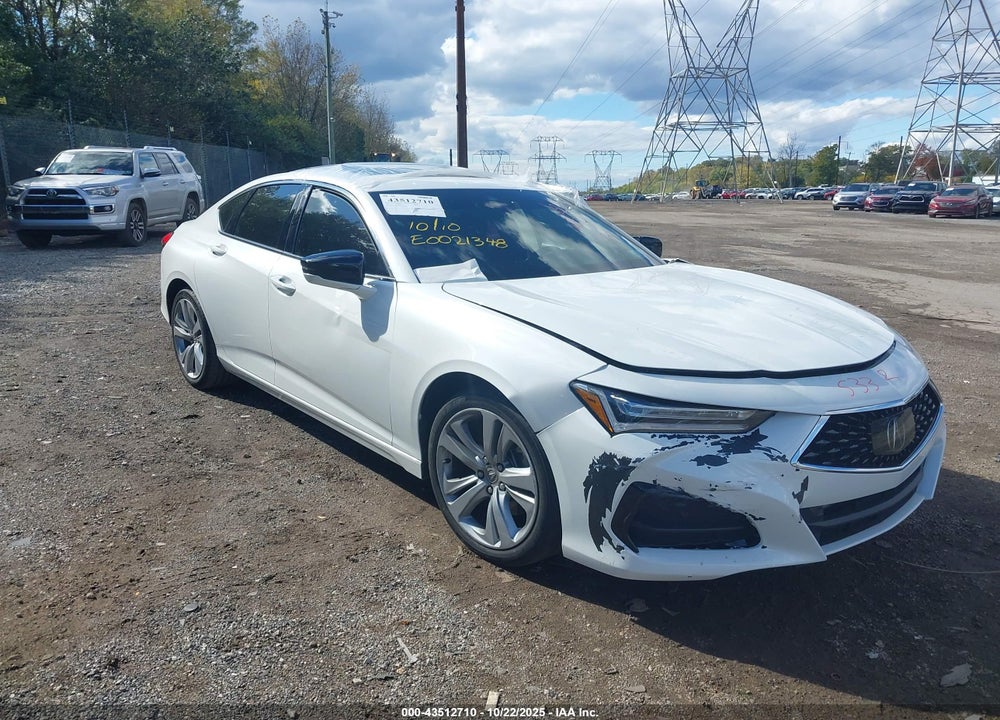 2021 ACURA TLX TECHNOLOGY PACKAGE VIN: 19UUB6F48MA004842