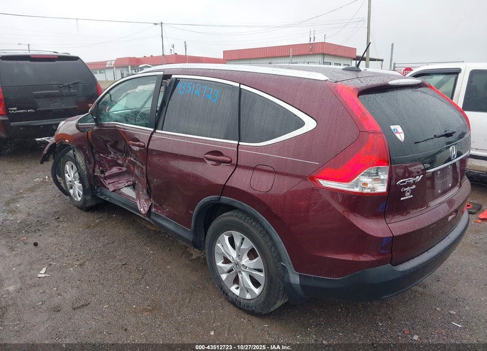 2014 HONDA CR-V EX-L VIN: 5J6RM3H76EL012796