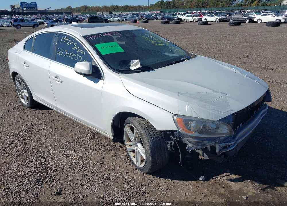 2015 VOLVO S60 T5 DRIVE-E PREMIER VIN: YV126MFK8F1342350