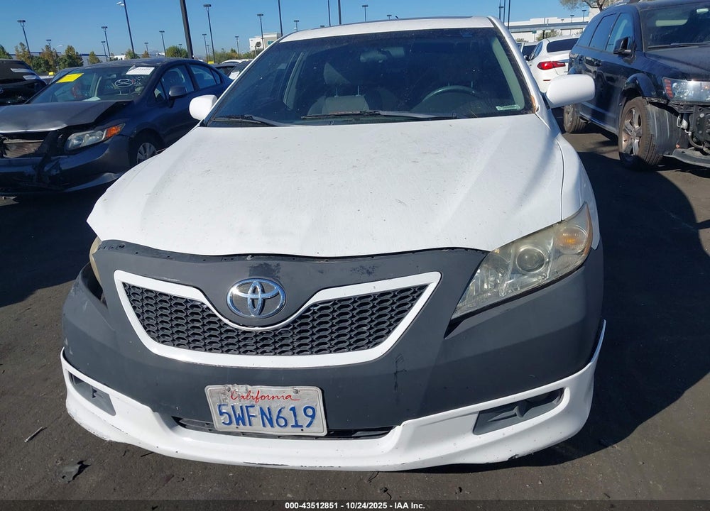 2007 TOYOTA CAMRY SE V6 VIN: 4T1BK46K17U550177
