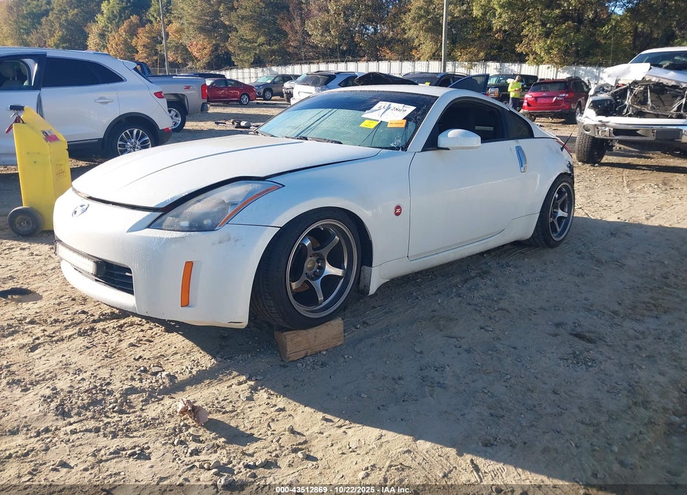 2003 NISSAN 350Z VIN: JN1AZ34D53T117748