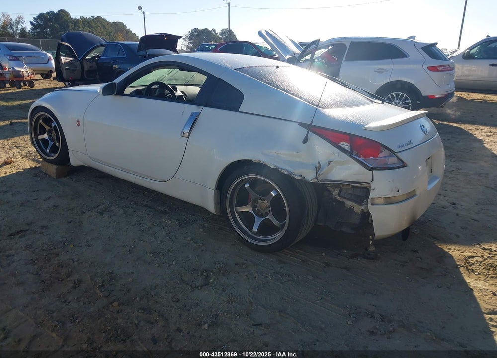 2003 NISSAN 350Z VIN: JN1AZ34D53T117748