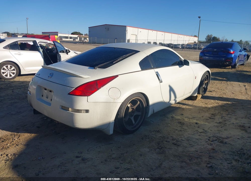2003 NISSAN 350Z VIN: JN1AZ34D53T117748