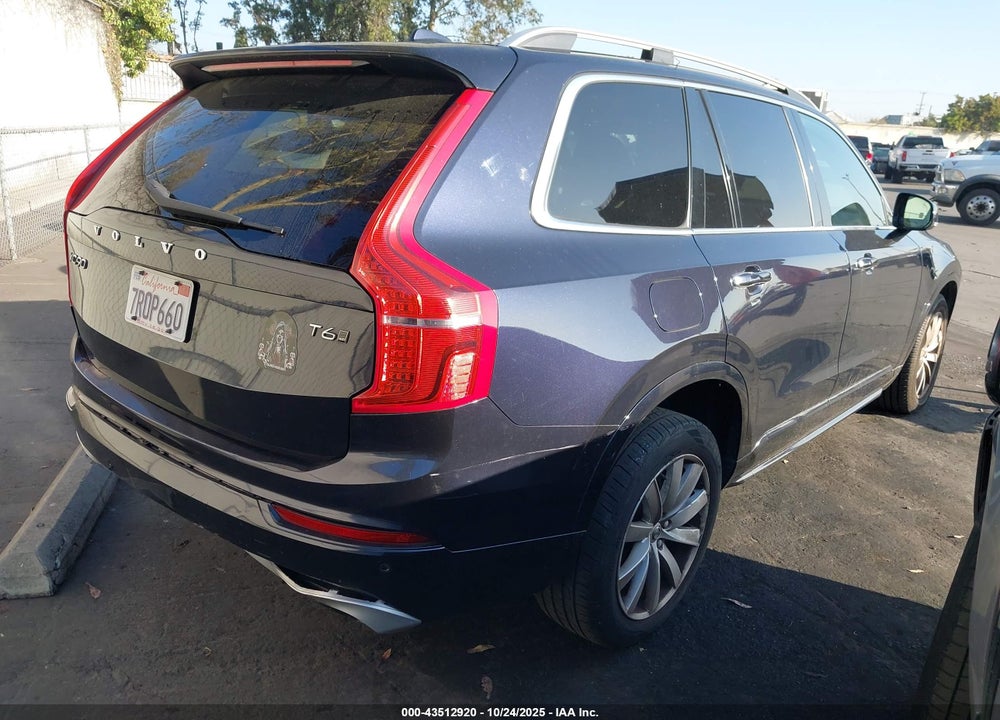2016 VOLVO XC90 T6 MOMENTUM VIN: YV4A22PK9G1041469