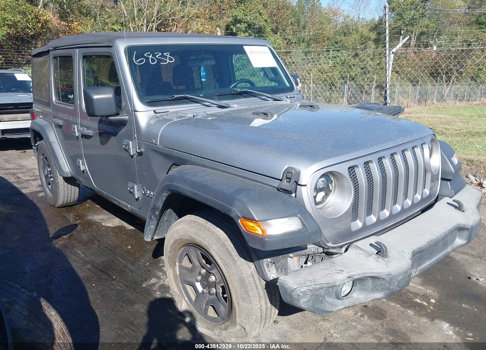 2018 JEEP WRANGLER UNLIMITED SPORT S 4X4 VIN: 1C4HJXDN4JW206838