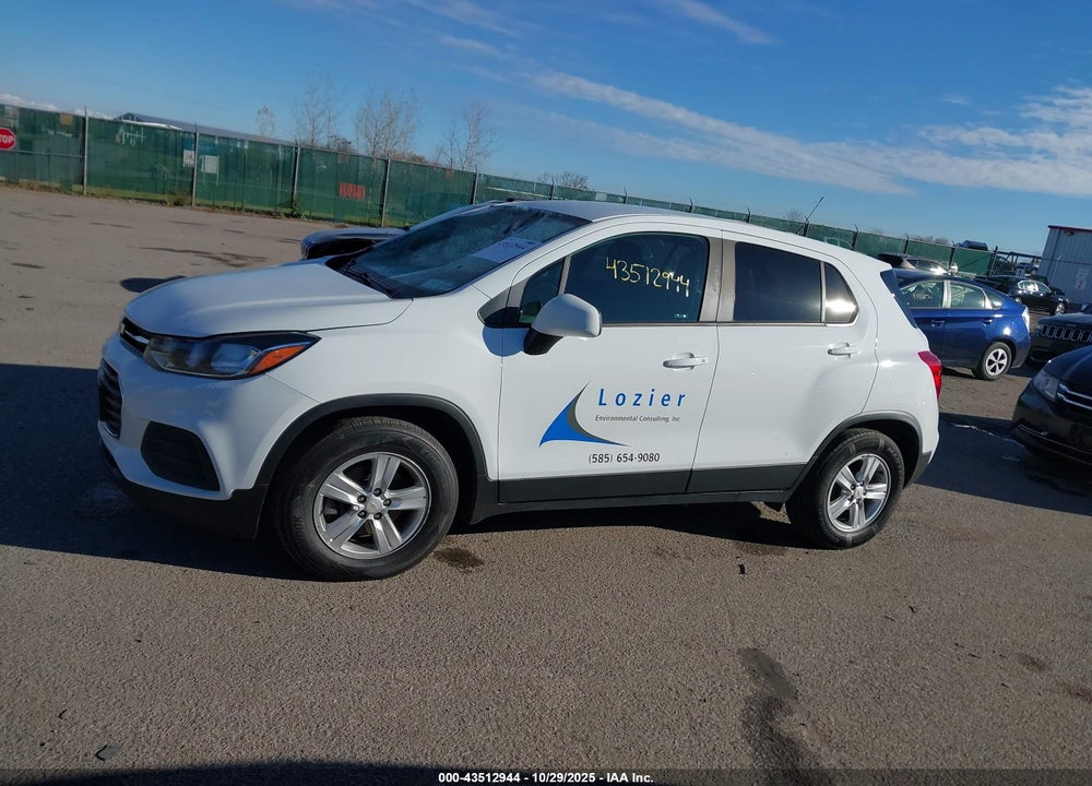 2020 CHEVROLET TRAX VIN: KL7CJKSB7LB016514