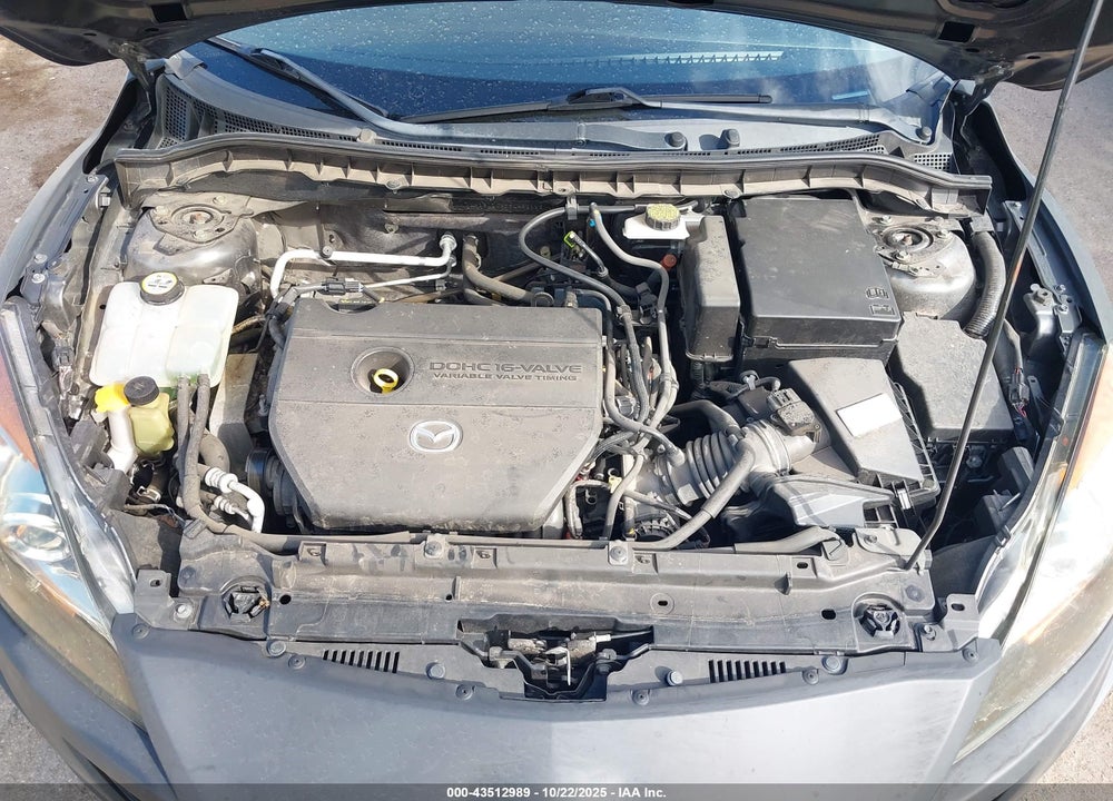 2011 MAZDA 3 I TOURING VIN: JM1BL1VG7B1480112