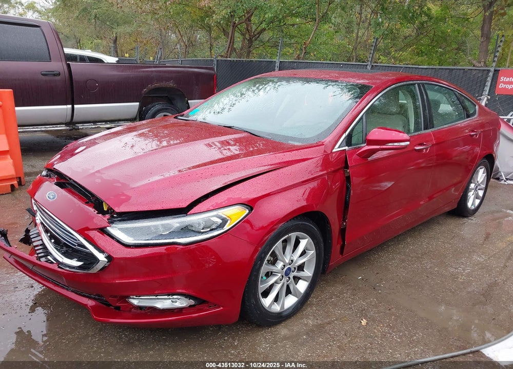 2017 FORD FUSION SE VIN: 3FA6P0HD9HR131359