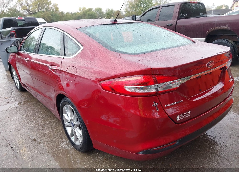 2017 FORD FUSION SE VIN: 3FA6P0HD9HR131359