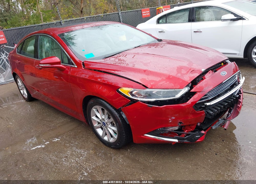 2017 FORD FUSION SE VIN: 3FA6P0HD9HR131359