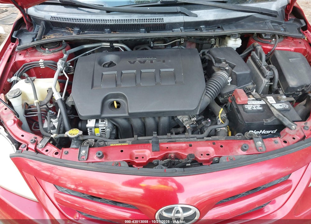 2012 TOYOTA COROLLA VIN: 5YFBU4EE1CP016422