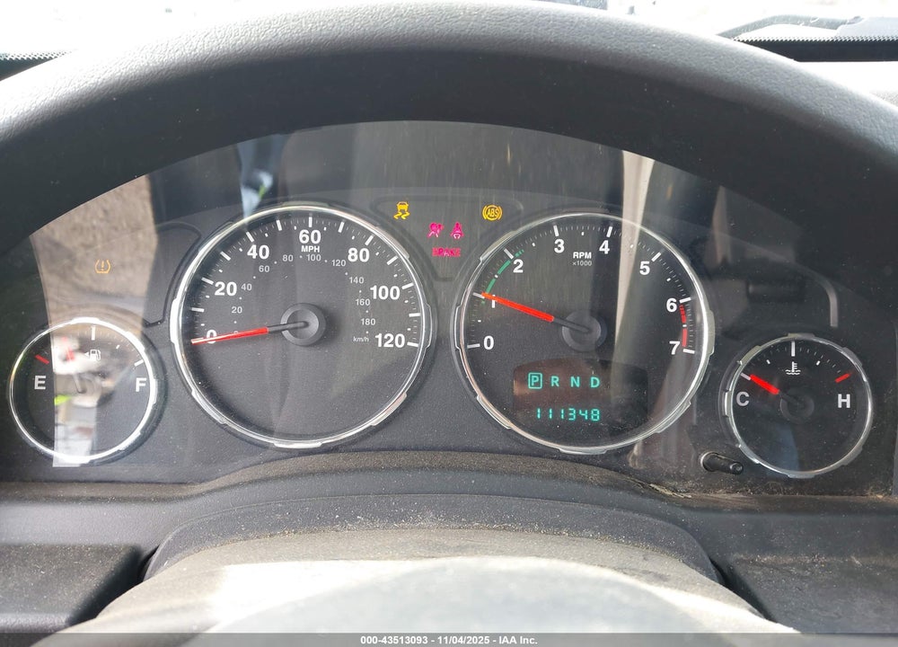 2011 JEEP LIBERTY SPORT VIN: 1J4PN2GK1BW571106