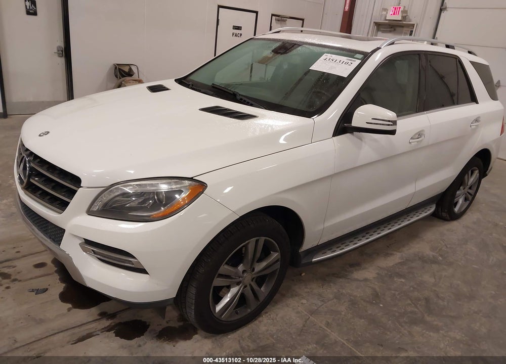 2014 MERCEDES-BENZ ML-CLASS VIN: 4JGDA5HB2EA294466