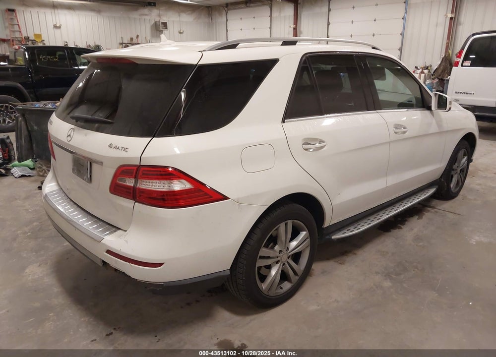 2014 MERCEDES-BENZ ML-CLASS VIN: 4JGDA5HB2EA294466