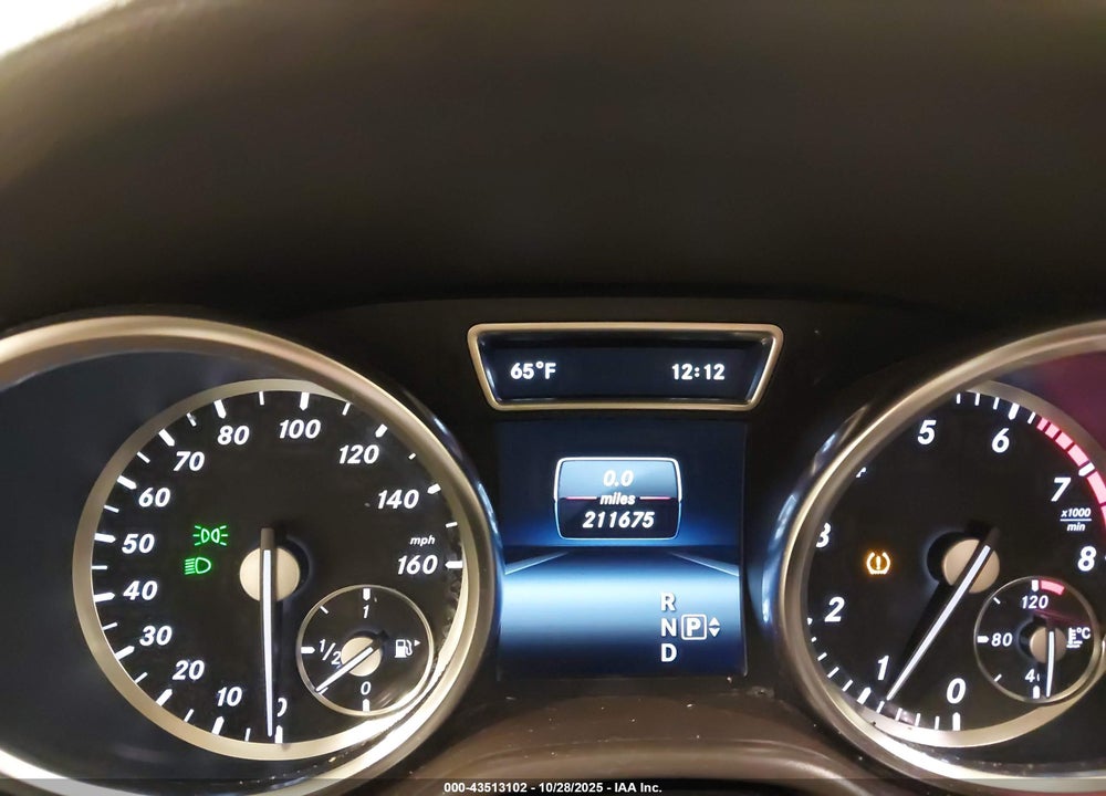 2014 MERCEDES-BENZ ML-CLASS VIN: 4JGDA5HB2EA294466