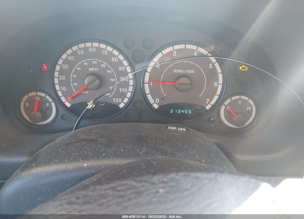 2007 JEEP LIBERTY SPORT VIN: 1J4GL48K07W647924